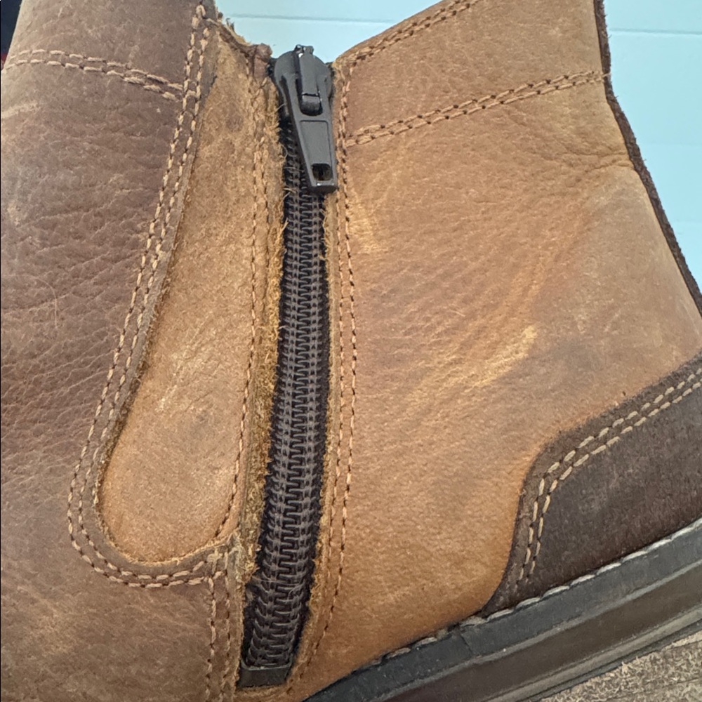 Maddison Size EU 38 Chelsea Boot Wedge sole wooden Nubuck - Picture 15 of 17